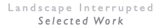 Landscape Interrupted Selected Work